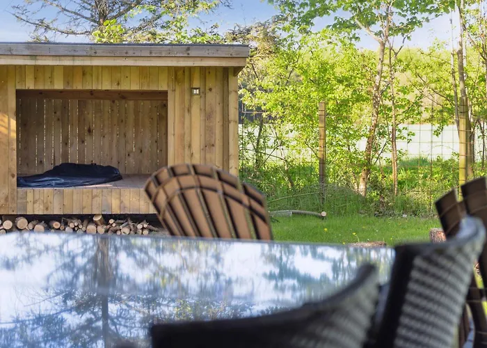 Сasa de vacaciones Charming Brick House With Sauna And Fjord View Ørsted
